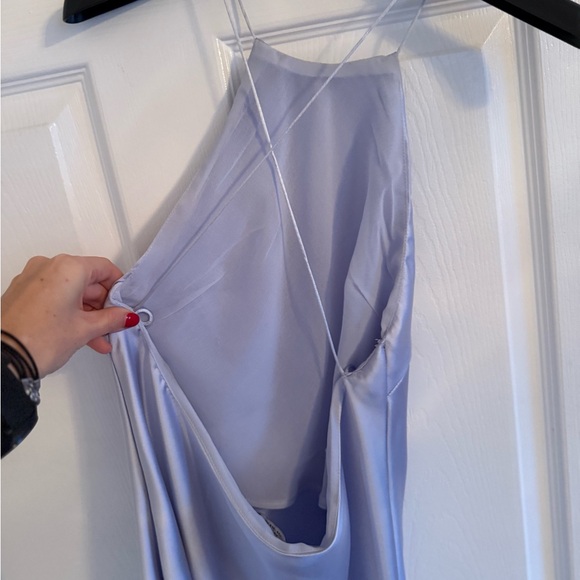 Zara Dresses & Skirts - Zara Lavender Backless Dress